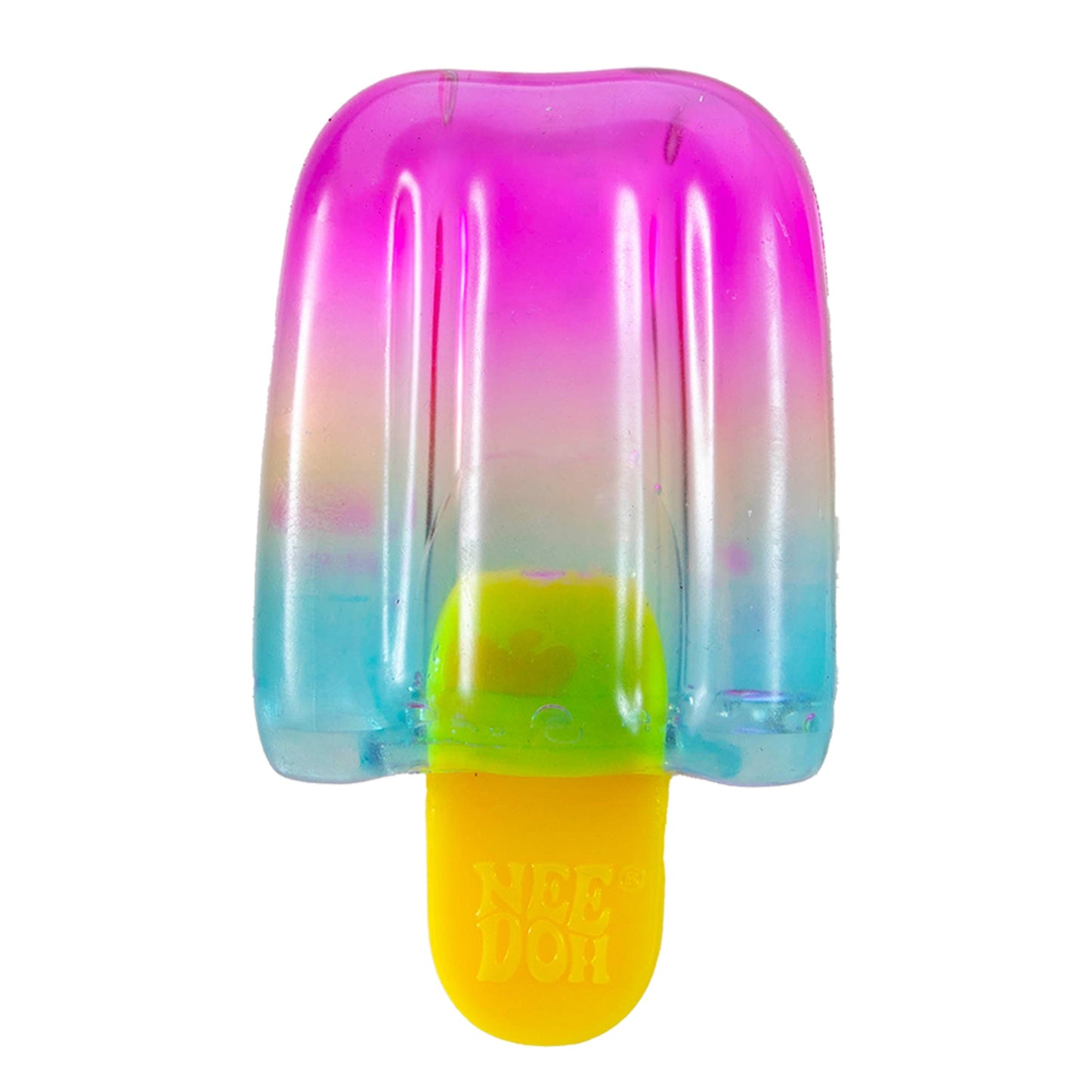NeeDoh Nice-Sicle Sensory Squeeze Squish Toy Orange Pink Purple