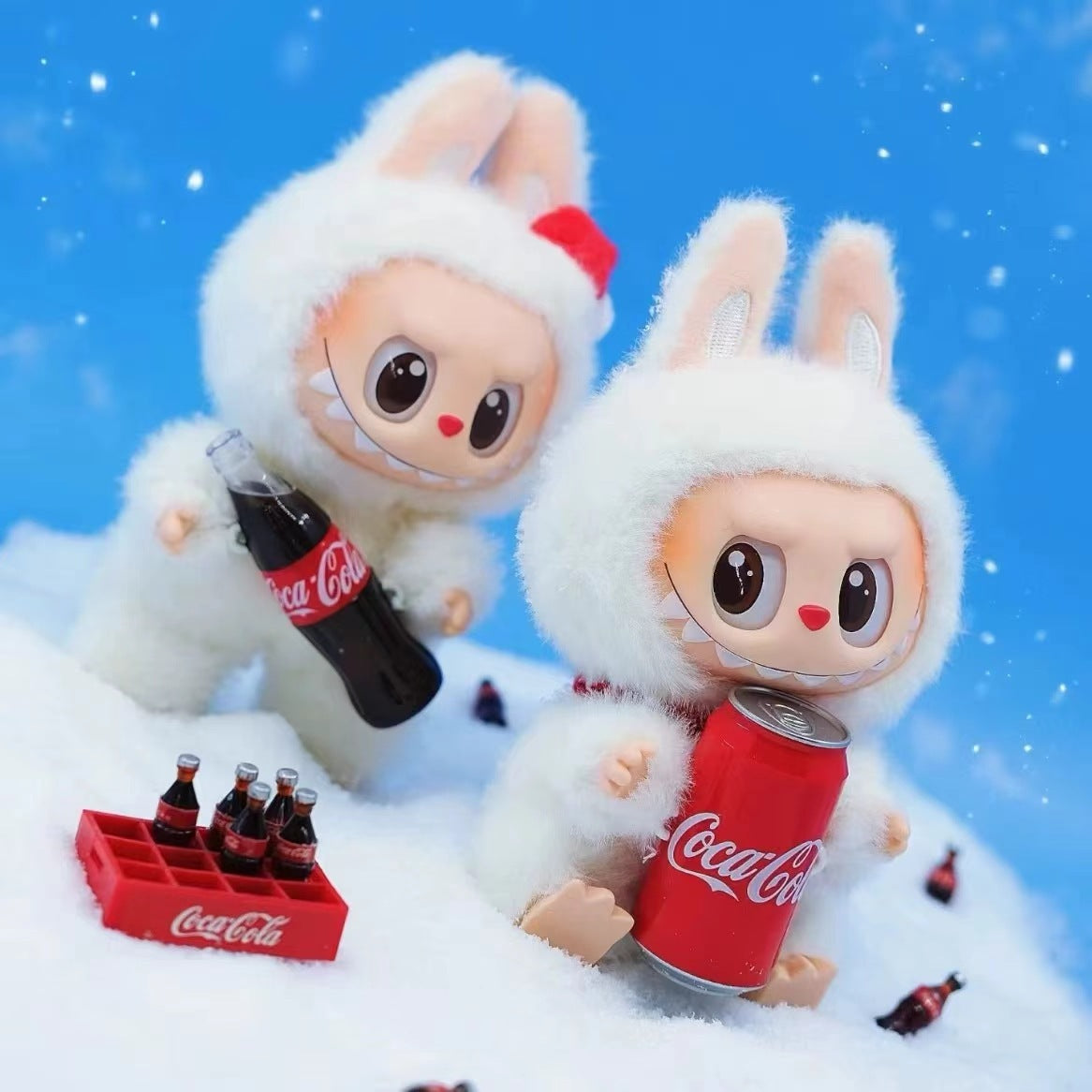 Labubu The Monsters Coca Cola Series Vinyl Face Single Blind Box