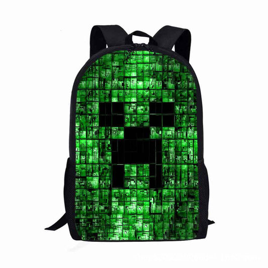 Minecraft Gaming School Backpack Multiple Designs 17inches