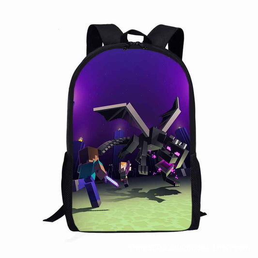 Minecraft Gaming School Backpack Multiple Designs 17inches