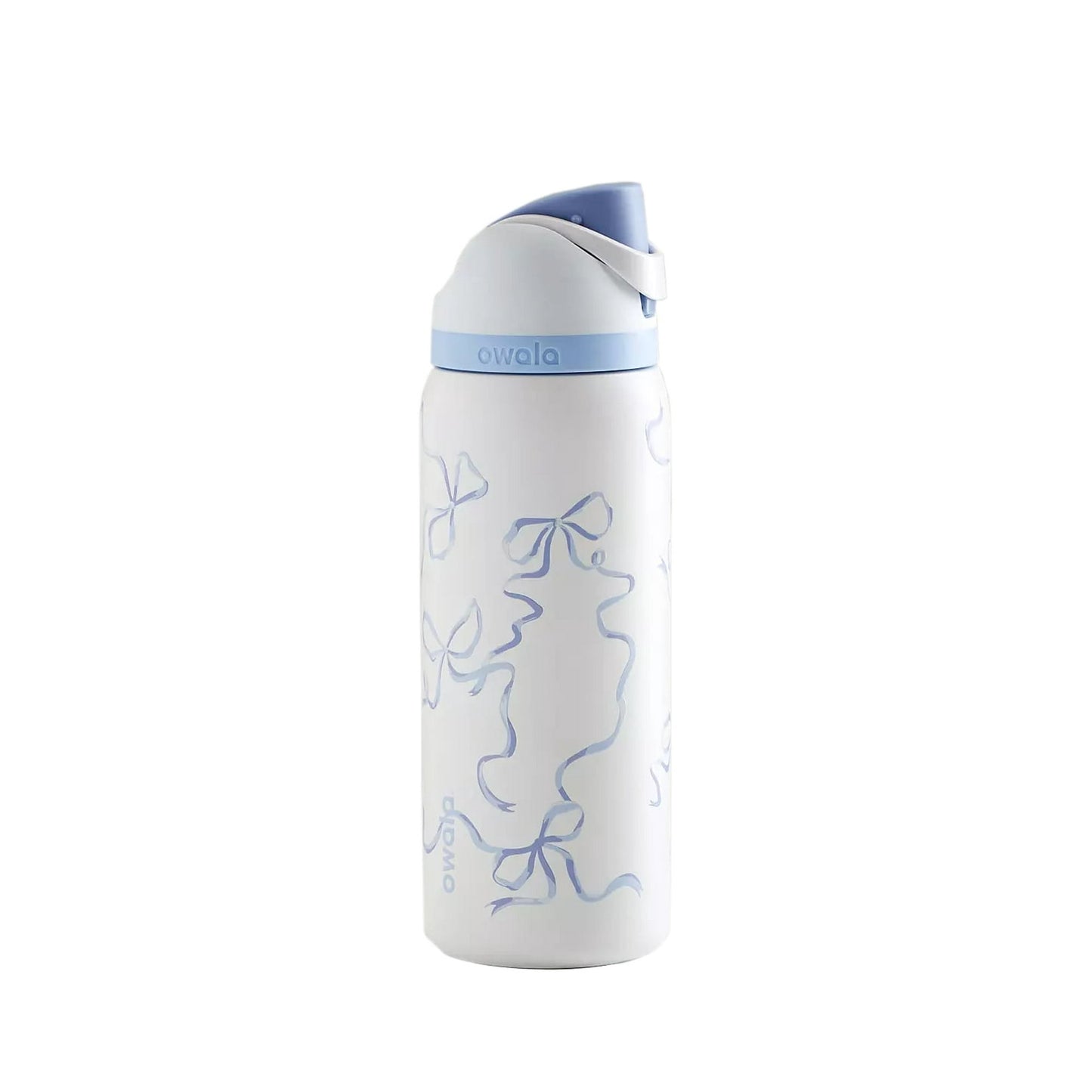 Owala Tied And True Blue Bows 32oz 1L Freesip UO Exclusive