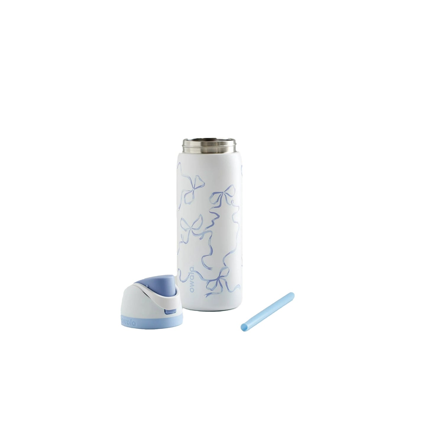 Owala Tied And True Blue Bows 32oz 1L Freesip UO Exclusive