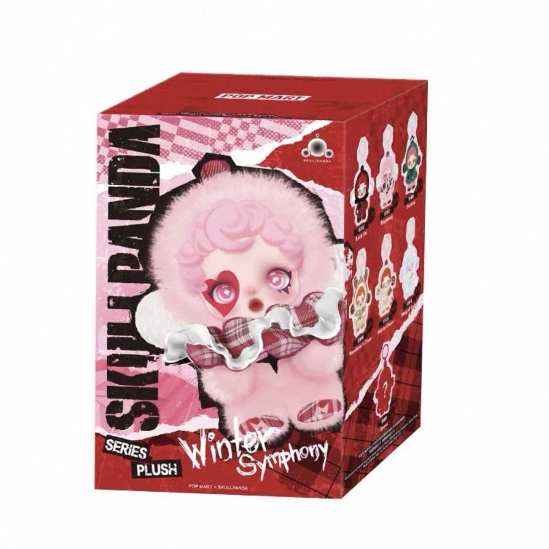 SKULLPANDA Winter Symphony Series Plush Pendant Single Blind Box