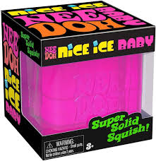 NeeDoh Nice Ice Baby Sensory Squeeze Squish Toy Blue Pink Purple