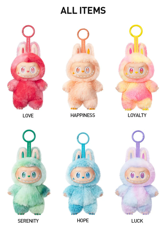 Pop Mart Labubu The Monsters Big Into Energy Series Vinyl Face Plush Doll Pendant Confirmed Model