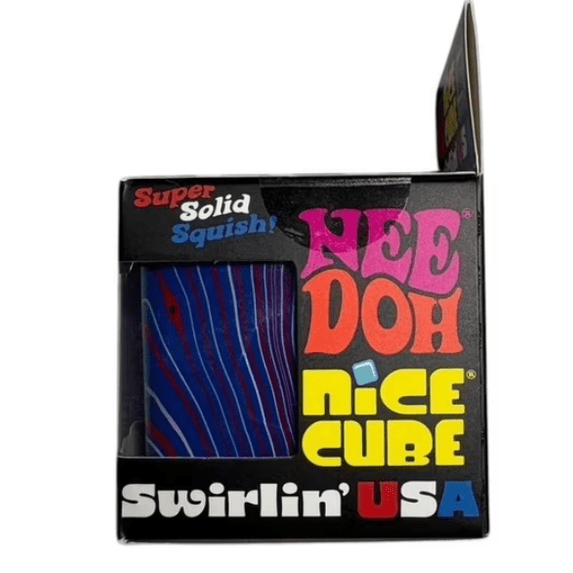 NeeDoh Swirlin' USA Limited Edition Sensory Squeeze Squish Toy