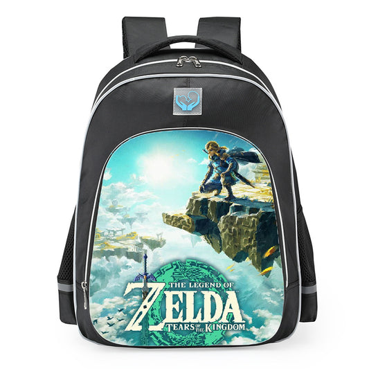 The Legend Of Zelda Tears Of The Kingdom Link School Backpack 16inches