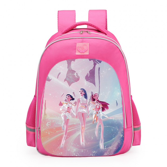 K-Pop Demon Hunters Pink School Backpack 16inches