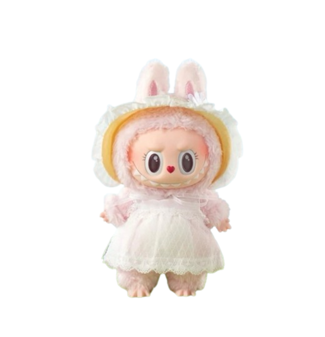 Labubu The Monsters Mokoko Fall Into Spring Vinyl Face Doll Pendant 17cm 6.7inches