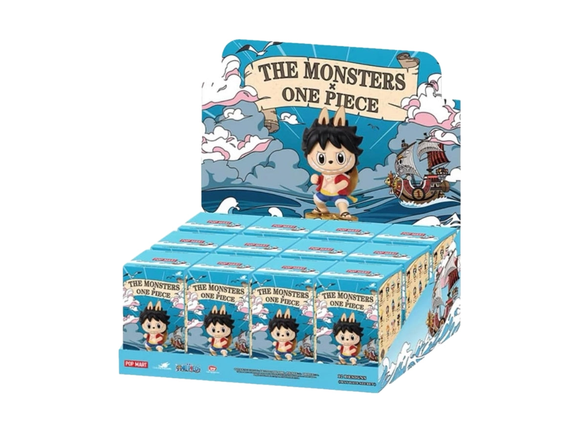 Labubu The Monsters x One Piece Series Pop Mart Box of 12 Blind Boxes