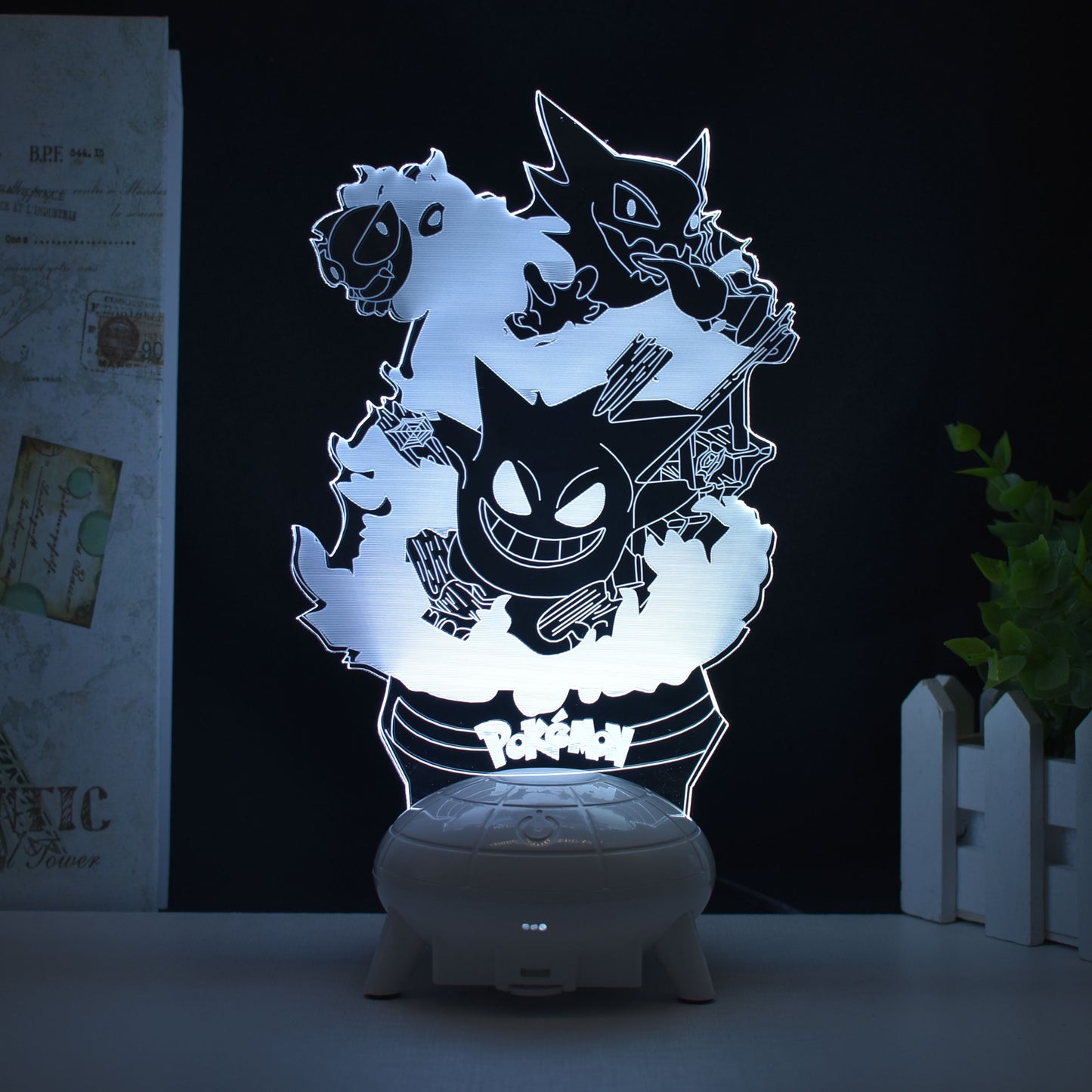 Pokemon 3D Multi Color LED Night Light Pokémon Poké Ball Peripheral Toy Figure Lamp Ornaments Creative Decorative Lighting / 5 Available Designs