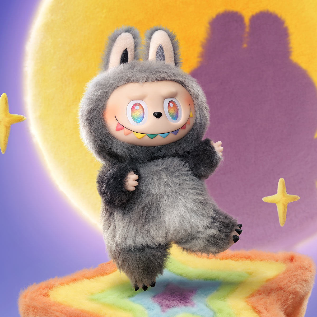 Pop Mart Labubu The Monsters Big Into Energy Series ID Vinyl Face Hidden Secret Plush Doll Pendant