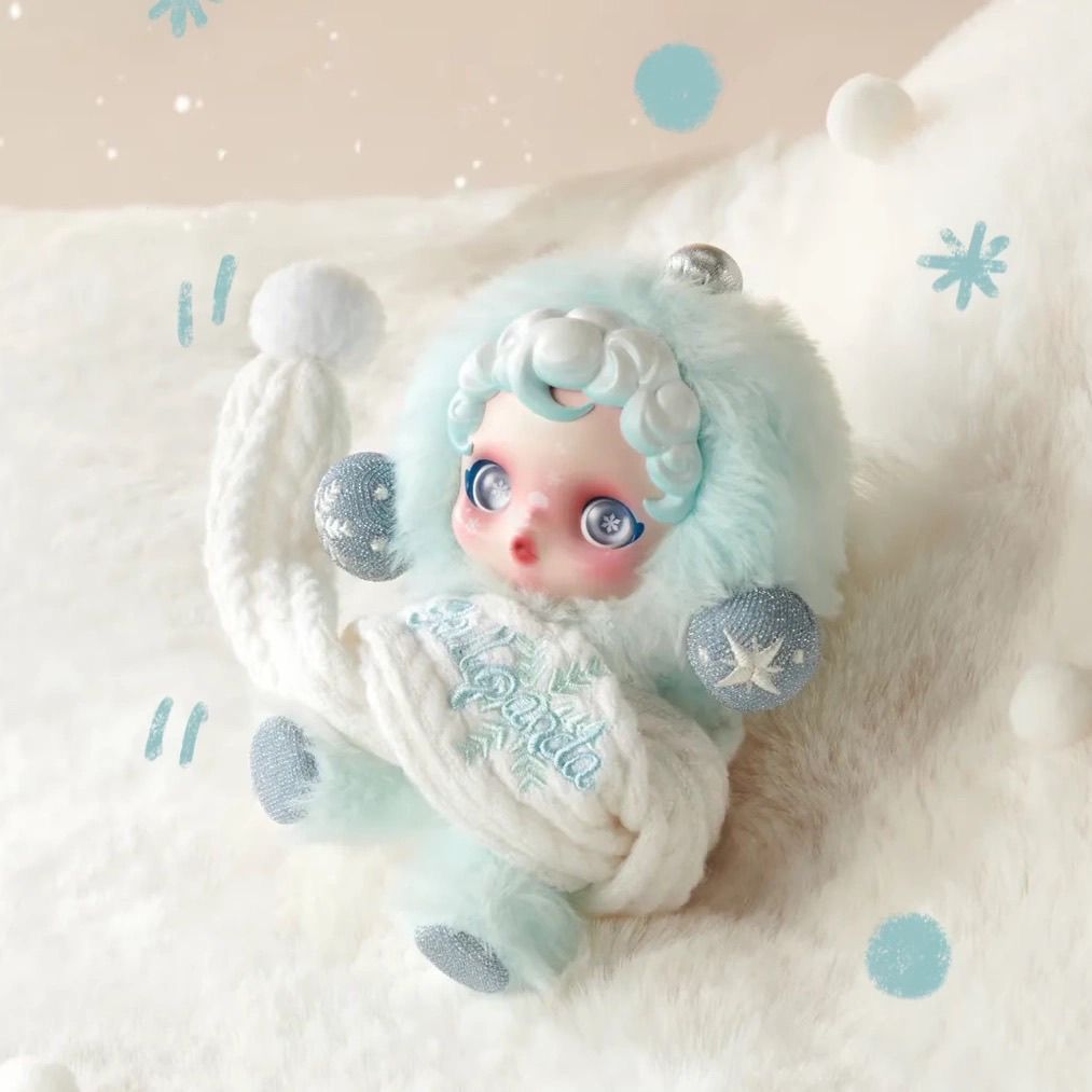 SKULLPANDA Winter Symphony Series Plush Pendant Single Blind Box