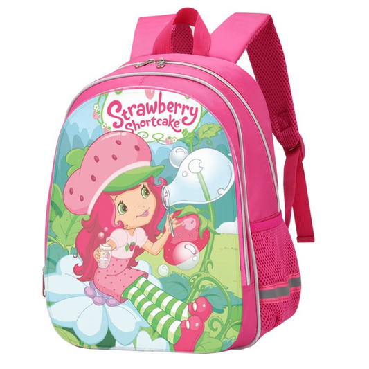 Strawberry Shortcake Strawberry Cute Small School Backpack 13.7inches