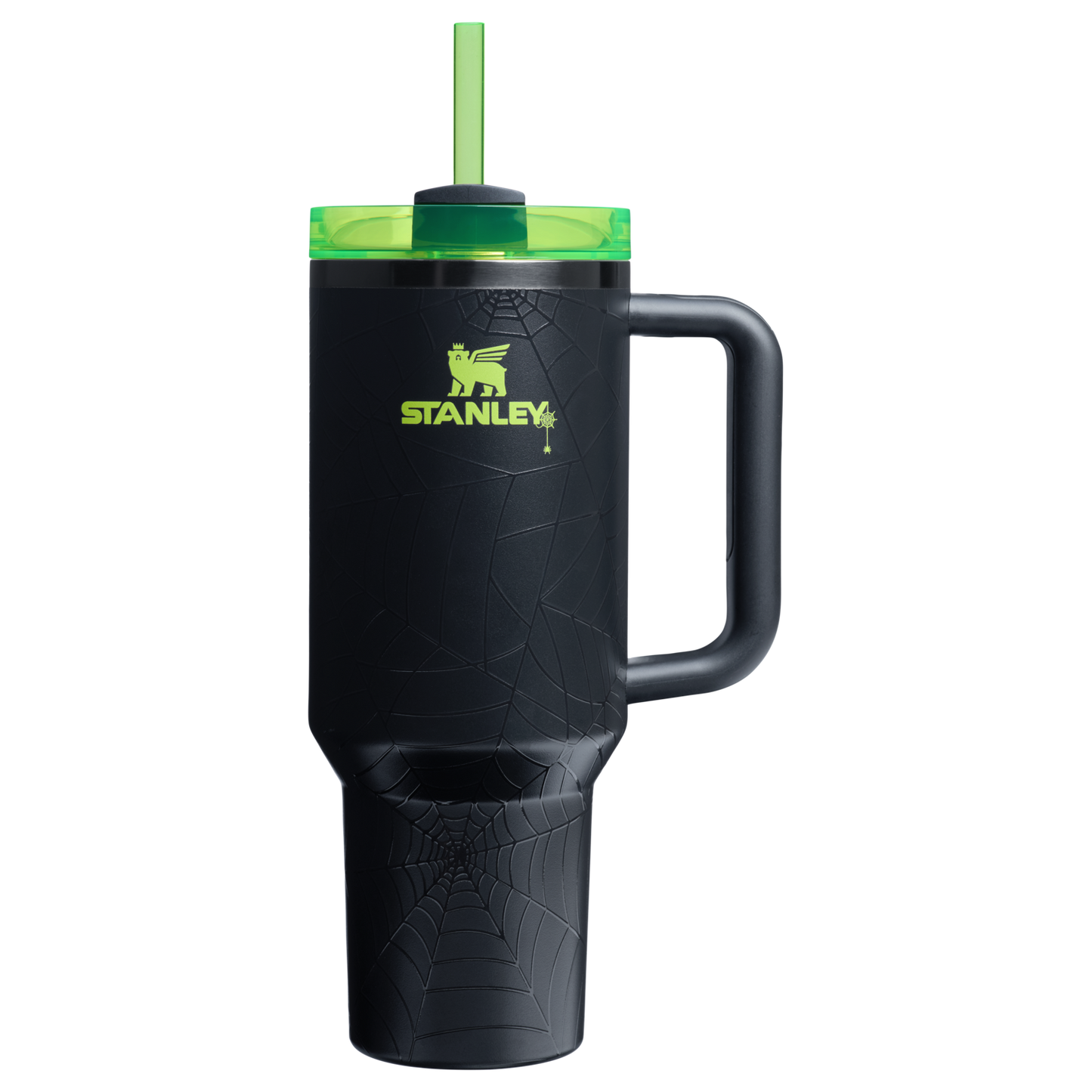 The Stanley Halloween Quencher H2.0 FlowState Tumbler 40oz 1.18L Limited Edition Web Black