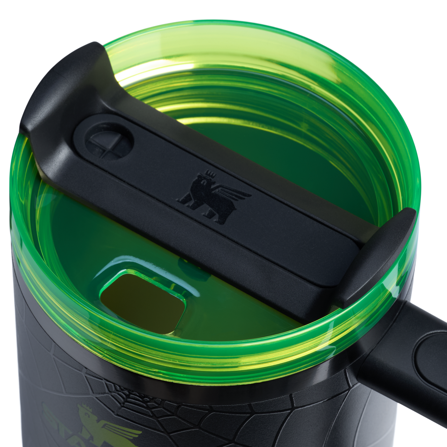 The Stanley Halloween Quencher H2.0 FlowState Tumbler 40oz 1.18L Limited Edition Web Black