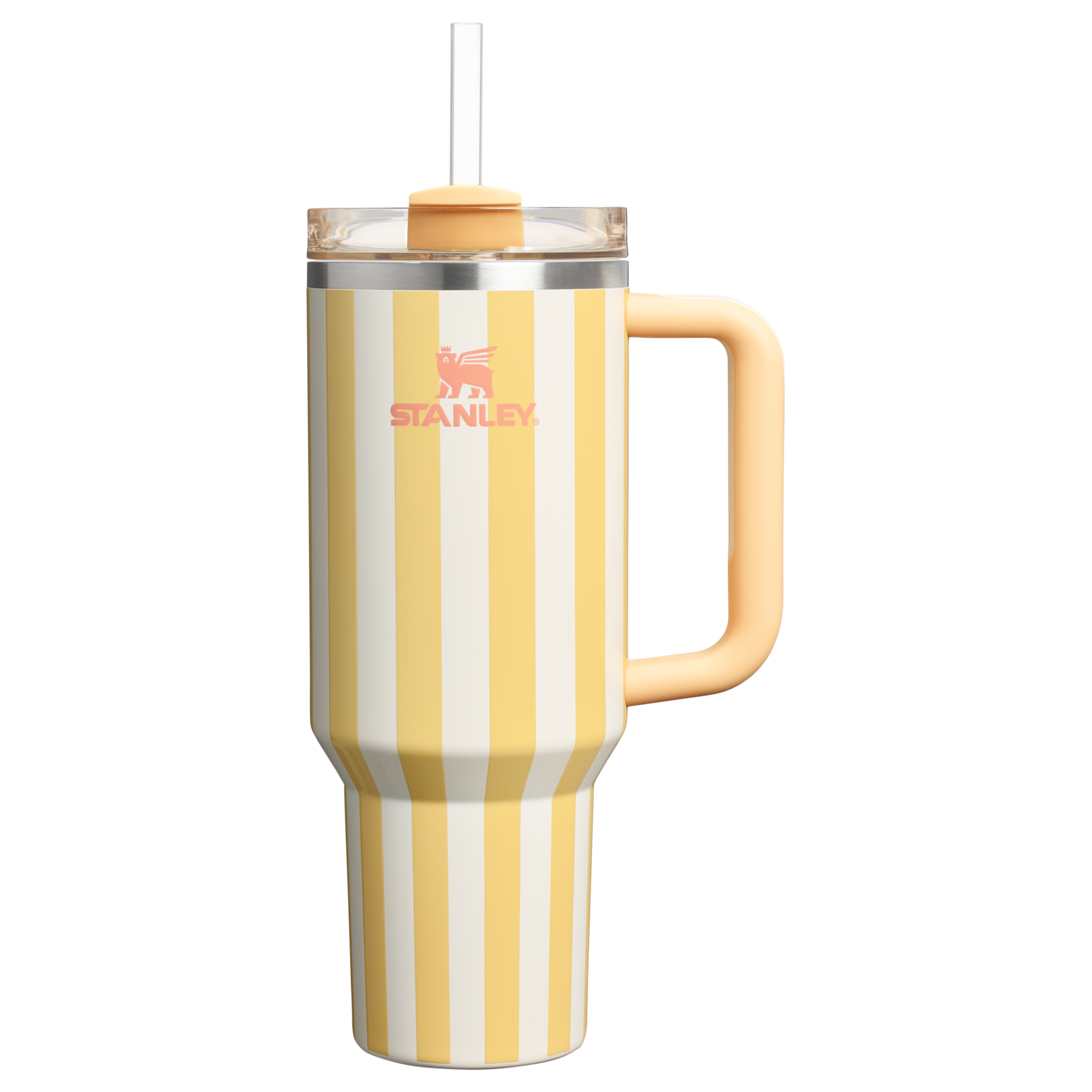 The Stanley Vintage Quencher H2.0 FlowState Tumbler 40oz 1.18L Butter Cabana Gloss Yellow