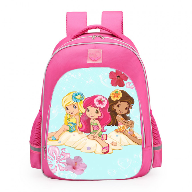 Strawberry Shortcake Orange Blossom Lemon Meringue Cute School Backpack 16inches