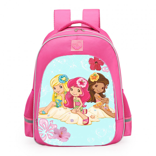 Strawberry Shortcake Orange Blossom Lemon Meringue Cute School Backpack 16inches