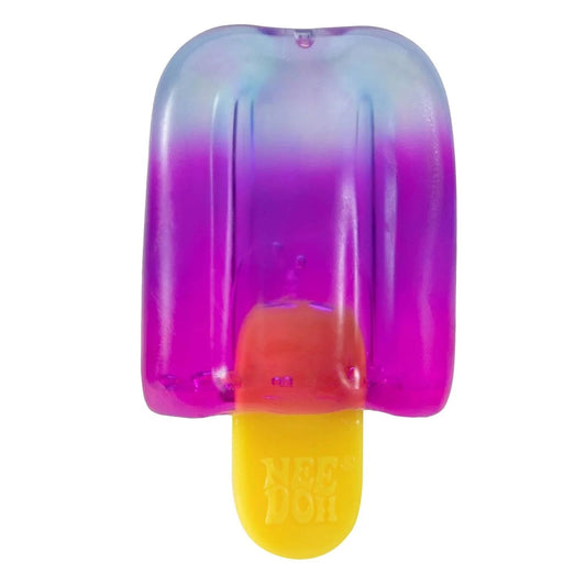 NeeDoh Nice-Sicle Sensory Squeeze Squish Toy Orange Pink Purple