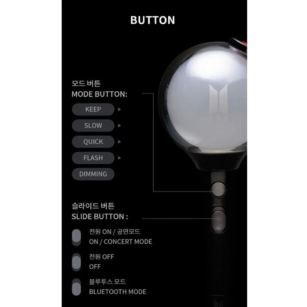BTS Army Bomb Light Stick MAP OF THE SOUL Special Edition Concert Light